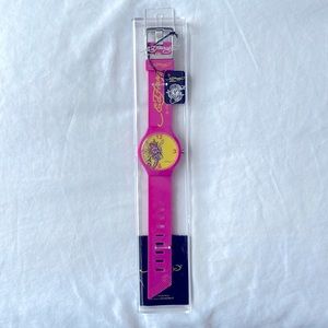 NIB - Ed Hardy Early 2000’s Vintage Women’s Pink Watch By Christian Audigier Y2K